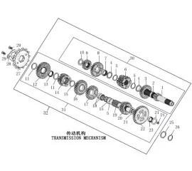 E12 传动机构 TRANSMISSION MECHANISM