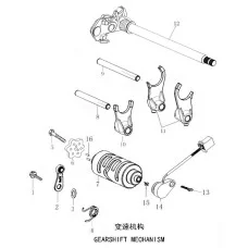 E13 变速机构 GEARSHIFT MECHANISM