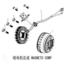 E14 磁电机总成 MAGNETO COMP