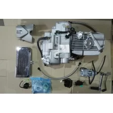 Двигатель в сборе Geon W150D -- X-PIT/X-RIDE 150cc (Электростартер, КПП-5, масляное охл.)