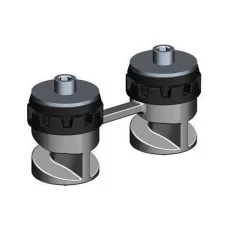 cushion fixing block assembly