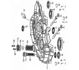 RIGHT CRANKCASE