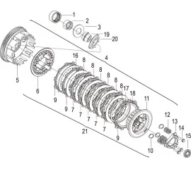 E10_1 CLUTCH SYSTEM(离合器分总成)