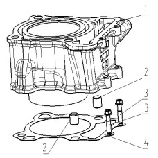 E-2 CYLINDER BLOCK