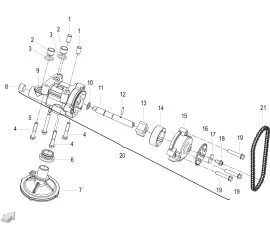 E13 LUBRICATE SYSTEM (润滑系统分总成)
