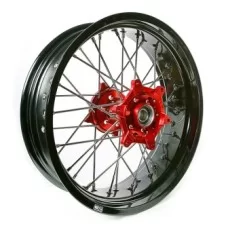 Диск колесный GN-Motosport спицованный Honda 4.25*17 (красн.ступ)