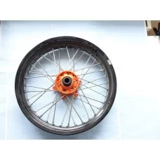 Диск колесный GN-Motosport спицованный KTM 3.5*17 (оранж.ступ)