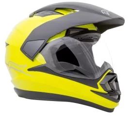 Шлем GEON 714 Дуал-спорт Trek Yellow