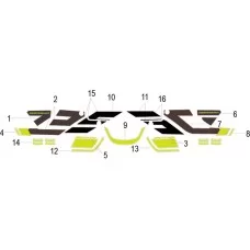F22 贴花 STICKER ASSY.(FOR BROWN Z7)