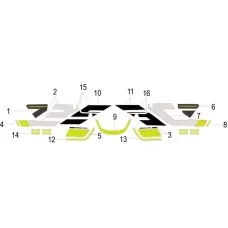 F23 贴花 STICKER ASSY.(FOR WHITE WM)