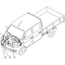 Cabin harness assembly