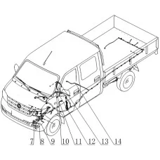 Chassis harness assembly