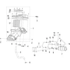 F06 空滤器 AIR CLEANER ASSY.