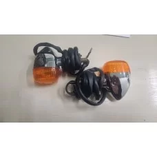 Поворотники задние комплект ( ХРОМ ) -- DAYTONA