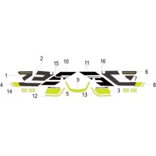 F24 贴花 STICKER ASSY.(FOR GREY JM)