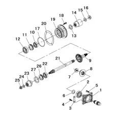 MIDDLE DRIVE GEAR