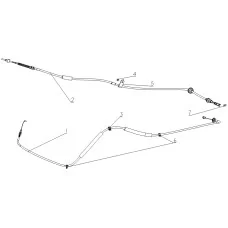 Control Cable - DK12 Gasoline Engine