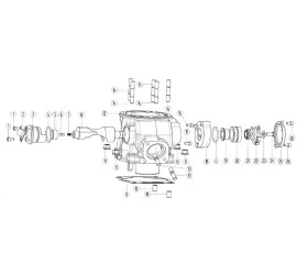 E-2 cylinder block components