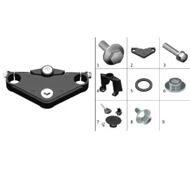 Upper connecting plate