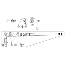 E-4 shift arm parts