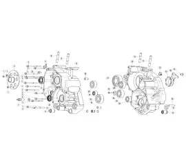 E-7 cabinet components