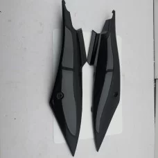 Пластик - боковинки под сиденьем (задняя часть) L+R черные -- X-Road