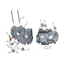 Left crankcase