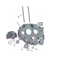 Right crankcase