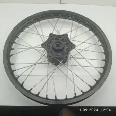 Диск колесный передн. спицованный 19x1,6' черн. (уценка) Terrax 250 NEW 2019
