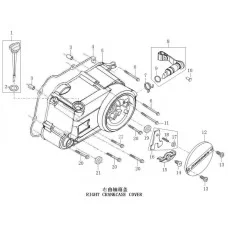 RIGHT CRANKCASE COVER