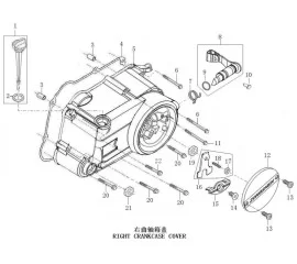 RIGHT CRANKCASE COVER
