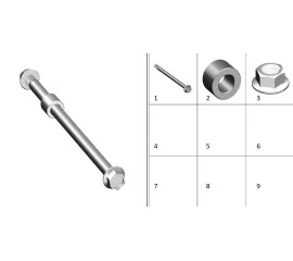 Rear axle