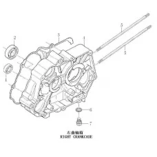 RIGHT CRANKCASE