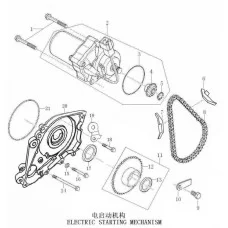 ELECTRIC STARTING MECHANISM