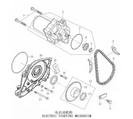 ELECTRIC STARTING MECHANISM