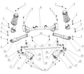 Front suspension