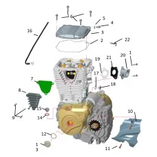 Engine outer covers