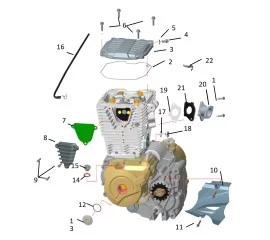 Engine outer covers