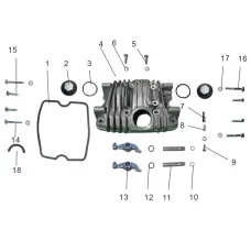 Cyliner Head  Cover Assembly