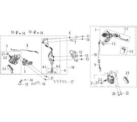 F06前后制动REAR DISC BRAKE ASSY