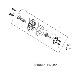 机油泵部件 OIL PUMP