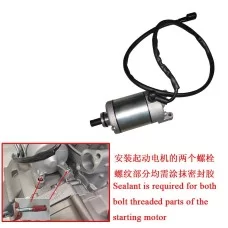 ZT180MN starter motor parts