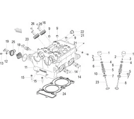 E02 CYLINDER HEAD(气缸盖分总成)