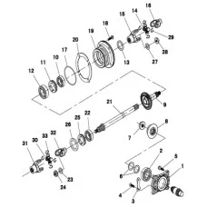 MIDDLE DRIVE GEAR