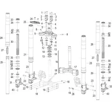 F02 前叉 FRONT FORK ASSY.