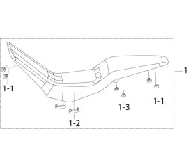 F09座垫SEAT ASSY.