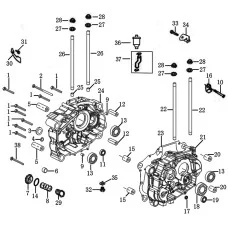 曲轴箱 CRANKCASE