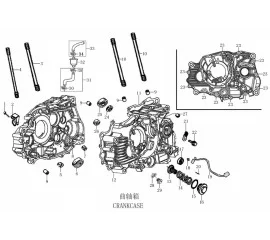 曲轴箱 CRANKCASE