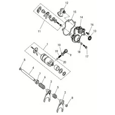 SHIFT CAM FORK