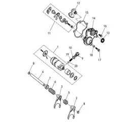 SHIFT CAM FORK